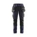 Blaklader Dames werkbroek met stretch 7115-1343 - Donker marineblauw/Zwart - D25