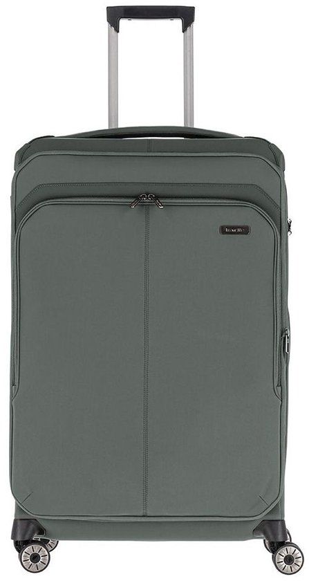 Travelite Priima 4 Wiel Koffer 79cm Expandable Olijf Groen