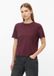 s.Oliver T-shirt Bordeaux Katoen Ronde Hals Korte Mouw Aansluitend Casual Dames 48