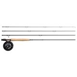 Greys Fin Vliegvis Hengel & Molen Combo, 4-delige Fast Action Vlieg Hengel Met Fin Disc Drag Molen, Klaar-om-te-Vissen Hoogwaardige Zoetwater Combo