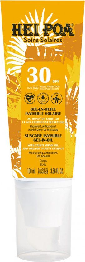 Hei Poa Sun Invisible Oil Gel SPF30 100 ml