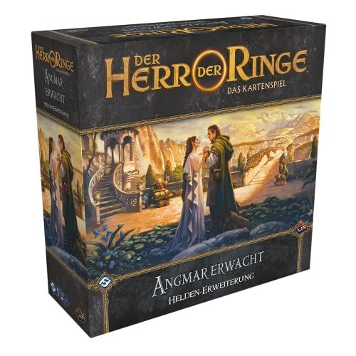 Fantasy Flight Games Asmodee | De heer van de ringen: LCG – angmar ontwaakt | Helden Uitbreiding | Expertenspel | Kaartspel | Duits