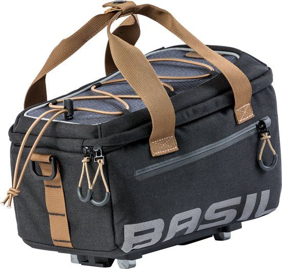 Basil Miles Trunkbag MIK - 7L - Black Slate - Rear Bike Bag