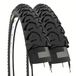 2 banden 16 x 1,75 (47-305) zwarte banden rubber voor fiets mountainbike kinderen