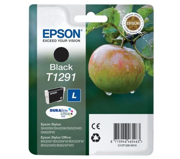 Epson T1291 Black Ink Cartridge - Single Pack