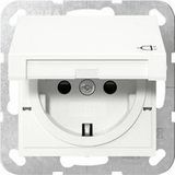Gira prise SCHUKO KD + SP SRK System 55 blanc pur m [475427]