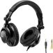Hercules HDP DJ60 Casque circum-auriculaire, Isolation phonique, Pliable, Noir