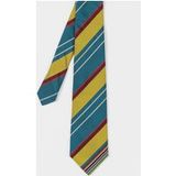 Paul Smith Krawatte Signatr Strp Tip Petrol Blue