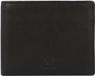 Strellson Blackwall BillFold H7 Portemonnee RFID Leer 12 cm Zwart