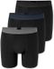 Schiesser 3PACK Long-Shorts - 95/5 Multipacks - Onderbroek Heren zwart