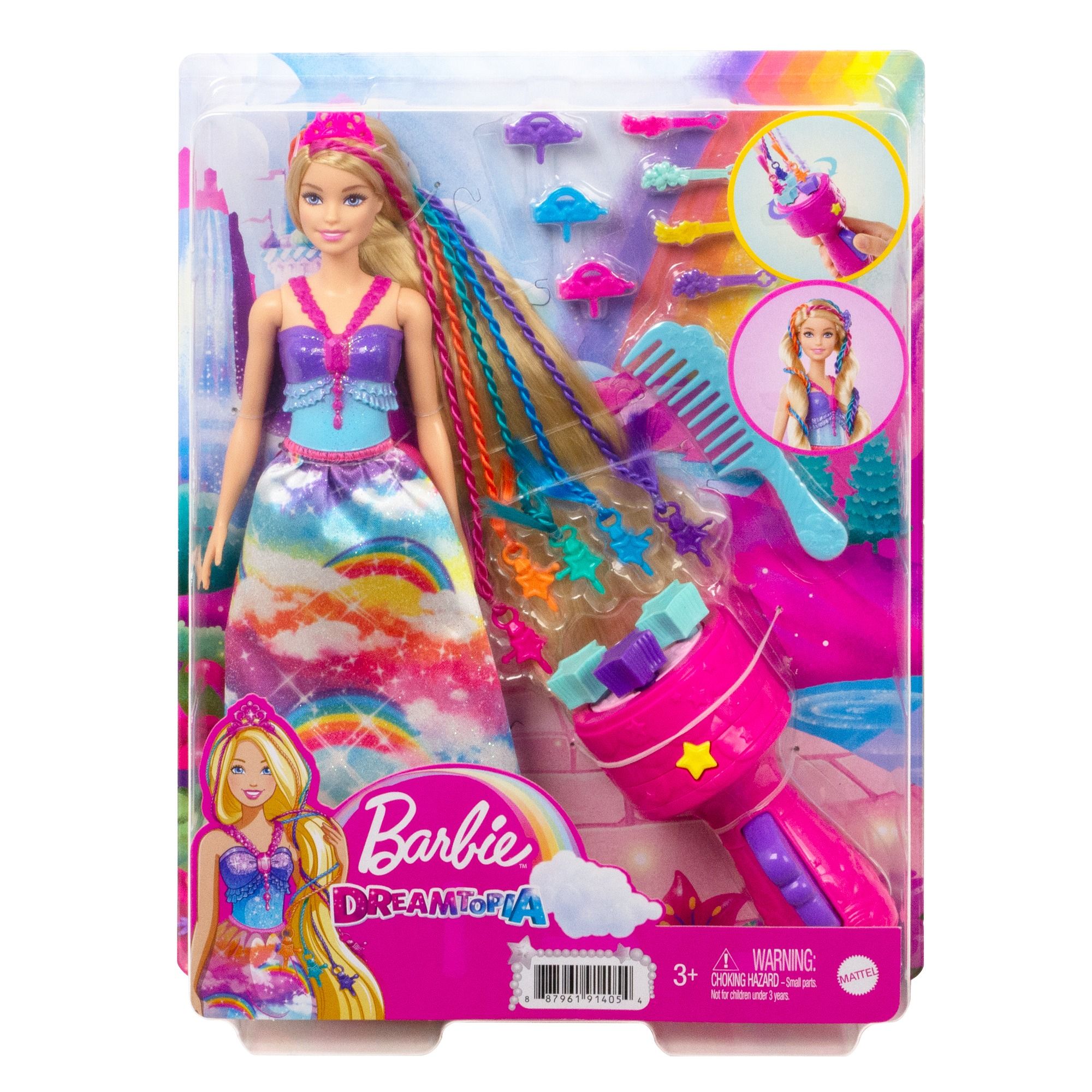 Barbie Dreamtopia Prinses Haarverzorgingspop - GTG00 - 3+ jaar