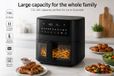 Tarrington House METRO Cash & Carry Airfryer XXL 7.2L – 1850W – 11 Programma's – Kijkvenster – Zwart
