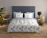 Good Morning dekbedovertrek zeesterren - 2 persoons 200x200/220 cm - Blauw - 100% Katoen renforcé
