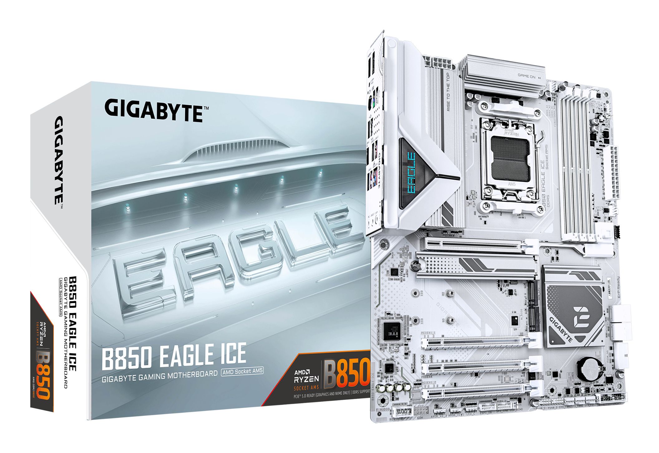 Gigabyte B850 EAGLE ICE-moederbord
