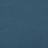 vidaXL Bedframe - fluweel - donkerblauw - 140x190 cm