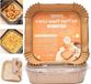 Sans marque Doublures en papier pour friteuse à air - Papier sulfurisé pour Ninja, certifié LFGB, FDA et FSC - 100 pièces