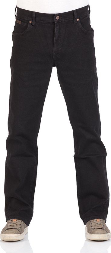 Wrangler Texas Jeans Heren - Zwart - 46W/30L - Straight Fit