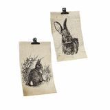 LOBERON Afbeelding set van 2 Meursault beige