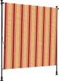 vidaXL - Buitenzonwering - Rolgordijn - Multikleur - 200 x 270 cm
