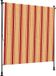 vidaXL - Buitenzonwering - Rolgordijn - Multikleur - 200 x 270 cm