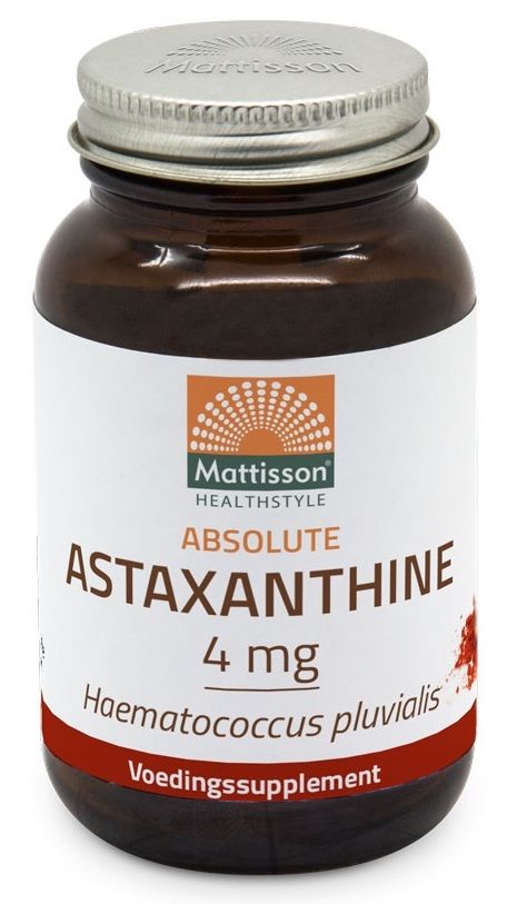 Mattisson Absolute Astaxanthine 4mg Capsules - 8717677969944