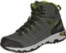 Brütting Mount Shasta High wandelschoenen voor heren en dames, maat 38, antraciet/groen