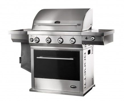 Boretti Maggiore - Buitenbarbecue - RVS - Gas - Tafelblad