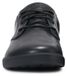 Xero Shoes Heren Glenn cuir chaussures habillées décontractées pieds nus, Noir, 45.5 EU