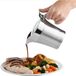 Inox Double Juskan - Inox Sauskom Hot Dip - 450ml - Avec Couvercle articulé