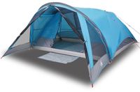 vidaXL Gezinstent 6-persoons waterdicht blauw