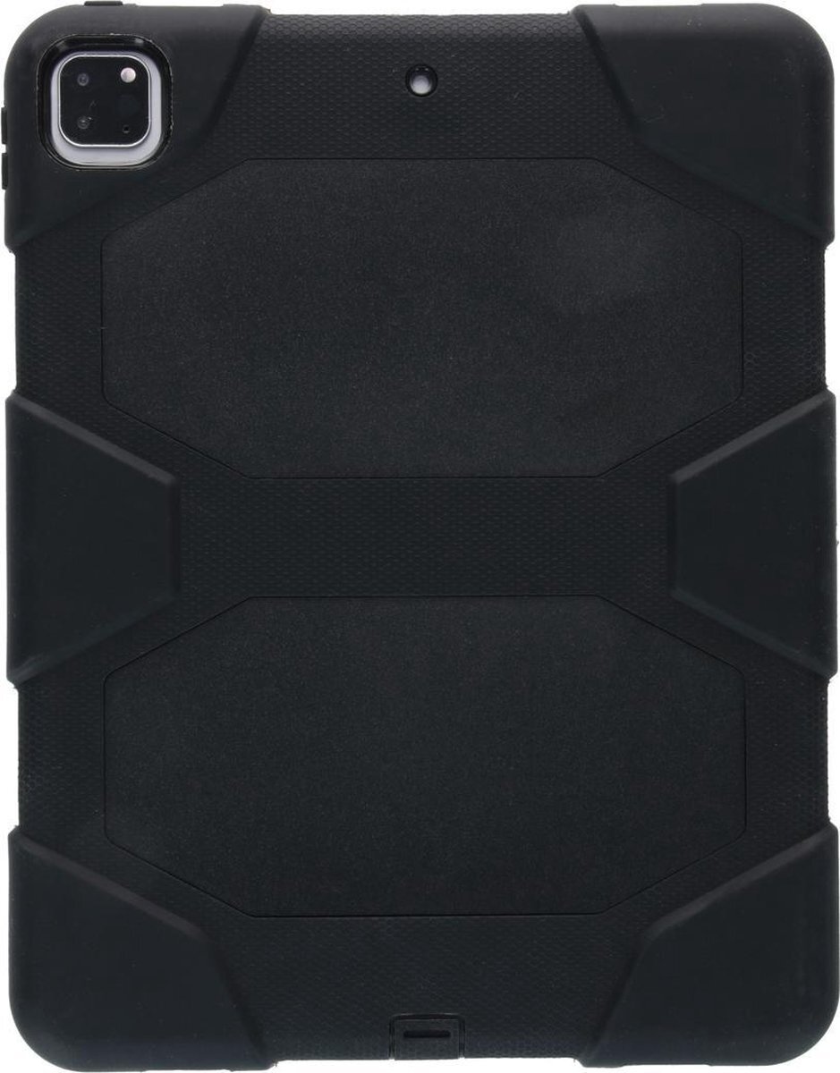 - Extreme Protection Army Backcover iPad Pro 12.9 (2020) tablethoes - Zwart
