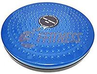 FFitness Waist Twister taille-torsieschijf, uniseks, volwassenen, blauw, eenheidsmaat