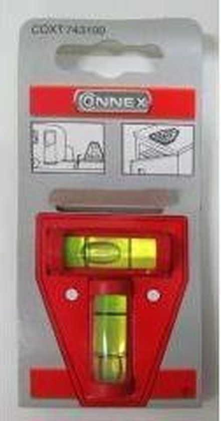 Masidef Connex COXT743100 Stelwaterpas met 2 Libellen