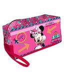 Made in Trade AS8549 toilettas, rechthoekig, 12 x 22 x 8 cm Minnie, synthetisch, zwart, 15 x 10 x 24 cm