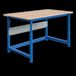 Sofame Werkbank PACKLOG multiplex 24 mm lichtgrijs