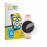 BROTECT Screenprotector 6 Stuks voor Huawei Watch 6 42 mm Beschermglas Transparant
