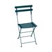 Fermob Chaise pliante Bistro Acier laqué bleu Studio de design Fermob