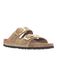BIRKENSTOCK Sandaal 'Arizona Big Buckle Oiled Leather Narrow Fit Tobacco Brown'