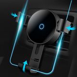 TechNow Draadloze Fast Charge Autohouder Oplader Qi - Telefoon Houder - Ventilatierooster