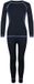 Trollkids Merino Manches Longues Ensemble de Sous-vêtements Bleu 128 cm Enfants