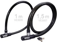 Vector Maxlok kabelslot, 1m, zwart, ART4