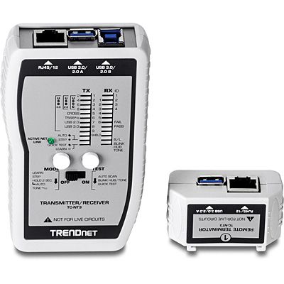 TRENDnet TC-NT3 - Netwerkkabeltester - Zilver