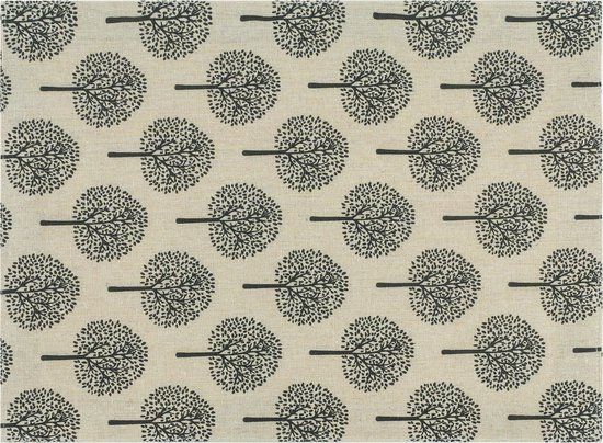 Krumble Placemat - Boom patroon - Katoen - Beige