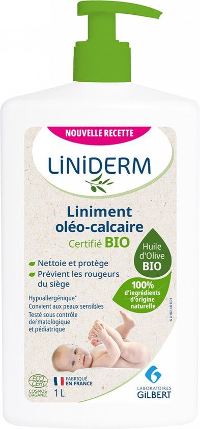 Liniderm Biologische Zalf Oléo-Calcaire Pompflacon 1 L