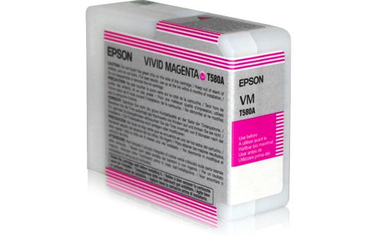 Epson T580A - Vivid Magenta - Inktcartridge voor Epson Stylus Pro 3880