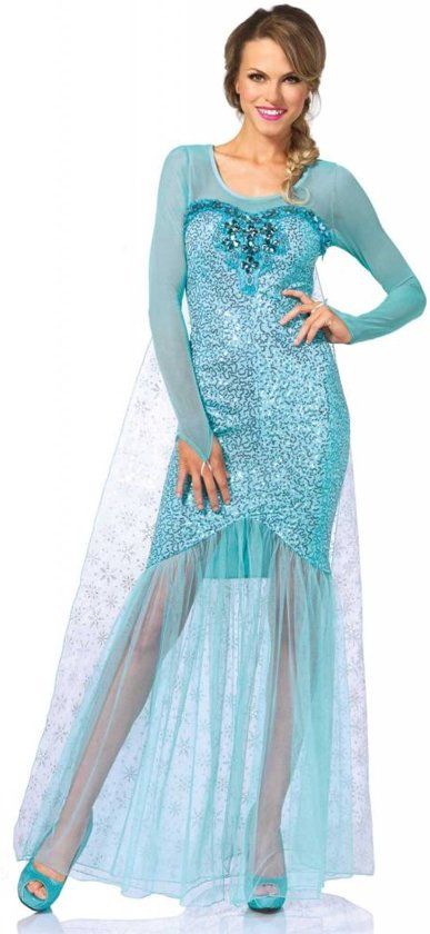 Leg Avenue Sneeuwkoningin kostuum voor vrouwen - Verkleedkleding - Large