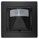Kopp HK05 - INFRAcontrol R 180°, Bewegingssensor, Compleet Apparaat Inclusief Afdekframe, Infrarood Bewegingsschakelaar, 3-draads Apparaat, 1000 W, LED 300W, Matzwart, 808450016