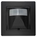 Kopp HK05 - INFRAcontrol R 180°, Bewegingssensor, Compleet Apparaat Inclusief Afdekframe, Infrarood Bewegingsschakelaar, 3-draads Apparaat, 1000 W, LED 300W, Matzwart, 808450016