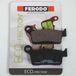 Ferodo Plaquettes de frein Honda 250 XR R 1990-2003 AR FDB539EF