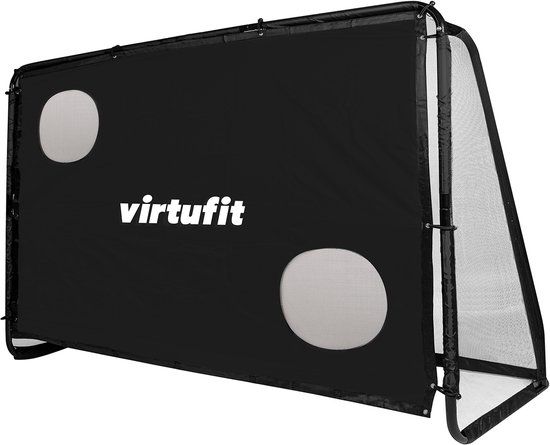 VirtuFit Voetbaldoel Pro met Doelwand - Voetbal Goal - 170 x 110 cm